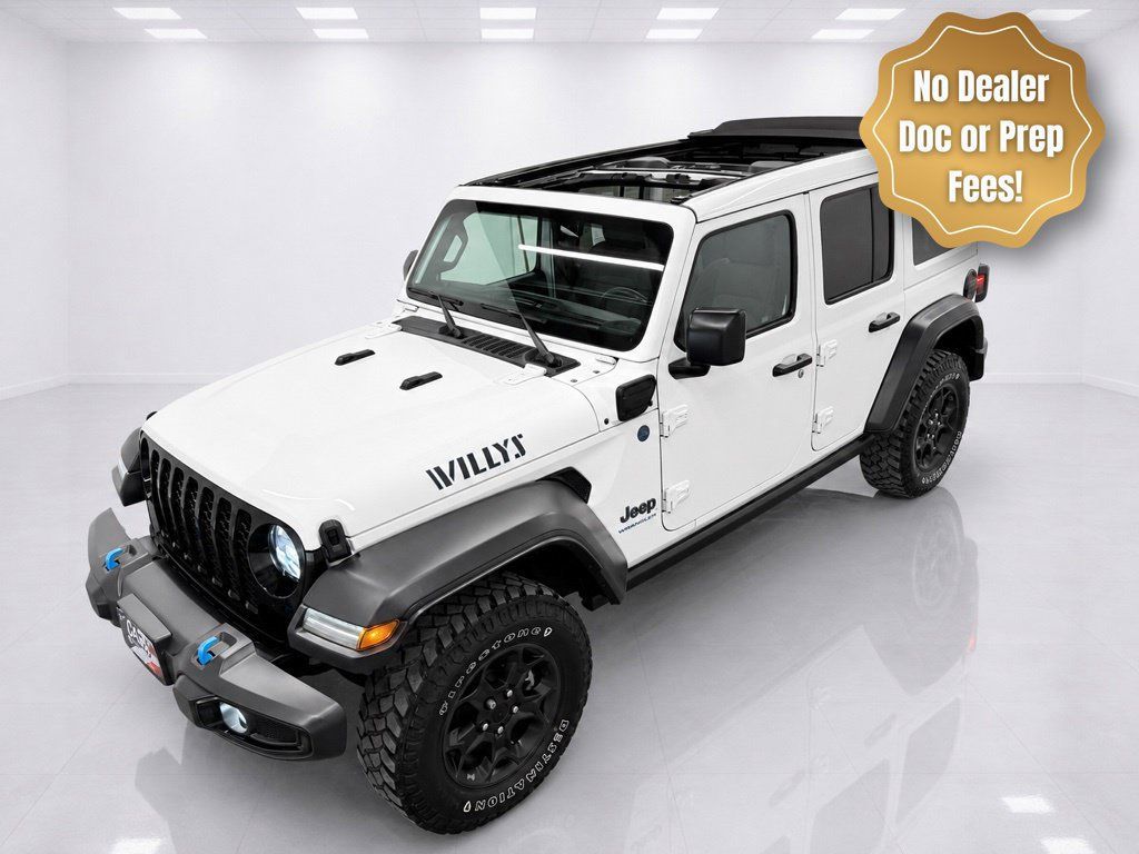 Used 2023 Jeep Wrangler Unlimited w/ Sun & Screen Package AWD/4WD image 2