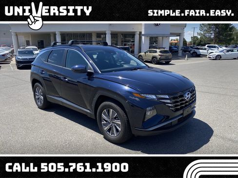 Used 2022 Hyundai Tucson Blue AWD/4WD image 1
