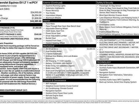 Used 2026 Chevrolet Equinox EV LT w/ Comfort Package AWD/4WD image 6