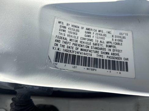 Used 2015 Honda Accord LX image 18
