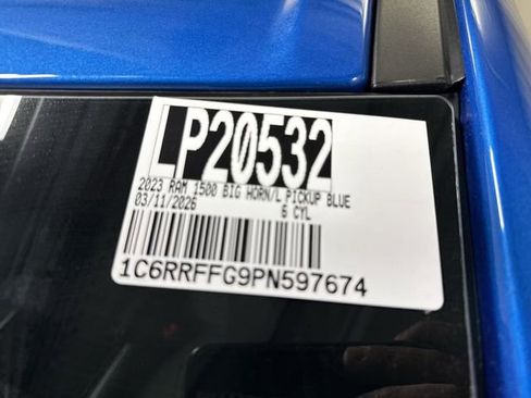 Used 2023 RAM 1500 Big Horn image 28