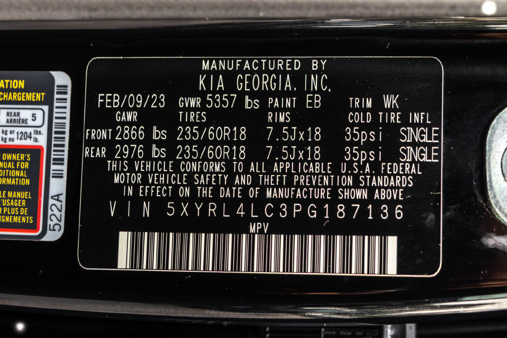 Used 2023 Kia Sorento S w/ Panoramic Sunroof Package FWD image 39