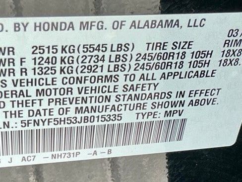 Certified 2018 Honda Pilot EX-L image 35