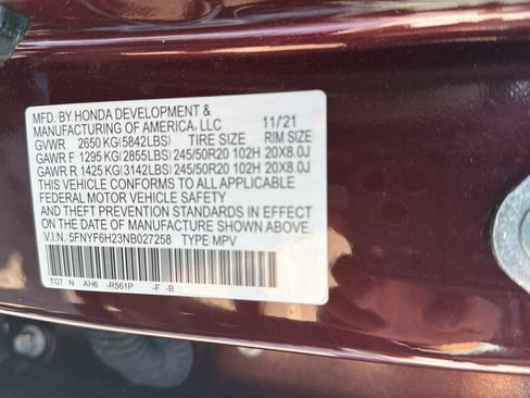 Used 2022 Honda Pilot Special Edition image 32
