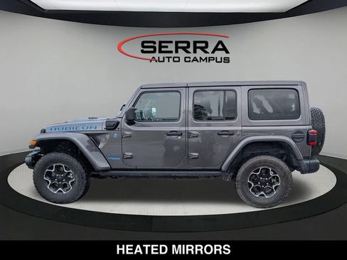 Used 2021 Jeep Wrangler Unlimited Rubicon 4xe w/ Steel Bumper Group AWD/4WD image 10