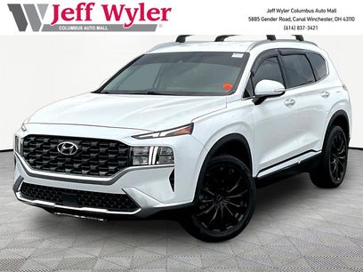 Used 2021 Hyundai Santa Fe Blue