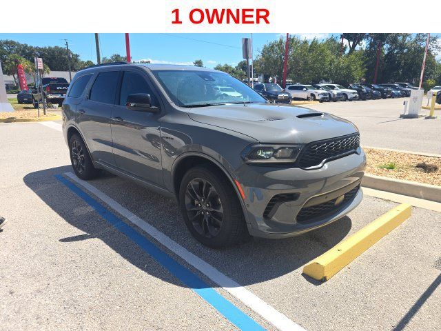 Used 2023 Dodge Durango R/T w/ Hemi Orange Plus Package RWD image 1