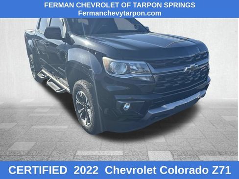 Certified 2022 Chevrolet Colorado Z71 w/ Safety Package AWD/4WD image 1