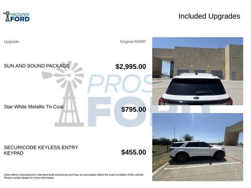 Used 2025 Ford Explorer ST w/ Sun And Sound Package AWD/4WD image 3