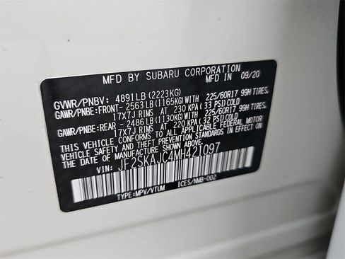 Certified 2021 Subaru Forester Premium image 37