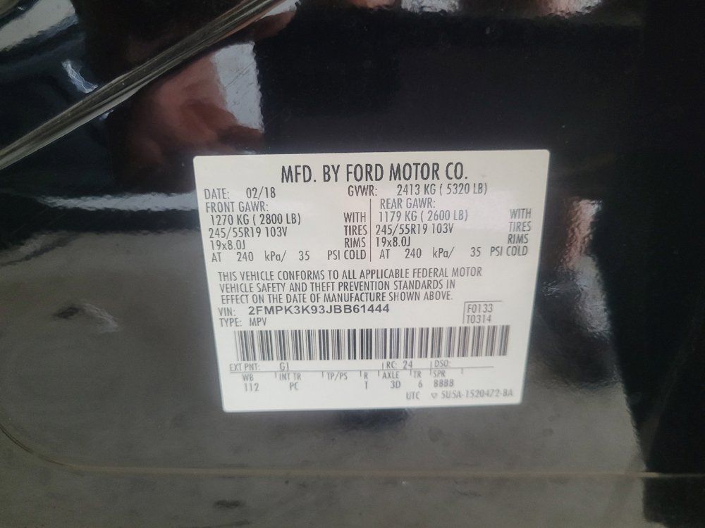 Used 2018 Ford Edge Titanium w/ Equipment Group 301A FWD image 33