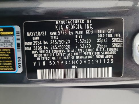 Used 2021 Kia Telluride EX w/ EX Premium Package image 33