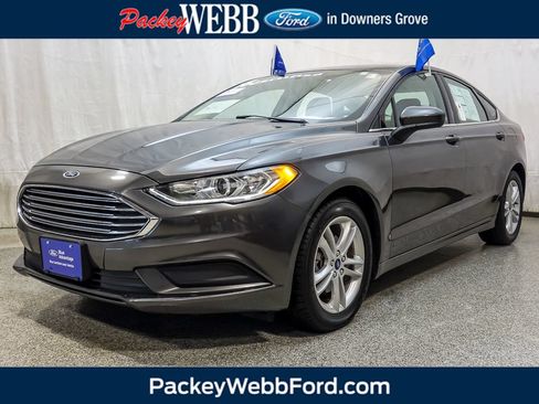 Certified 2018 Ford Fusion SE w/ Fusion SE Technology Package FWD image 1