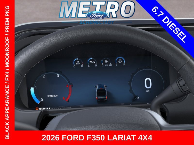 New 2026 Ford F350 Lariat w/ Black Appearance Package AWD/4WD image 13