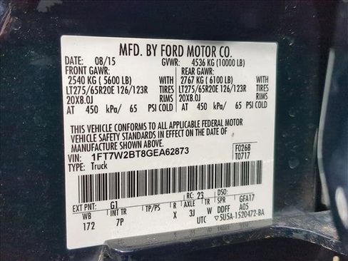 Used 2016 Ford F250 Platinum w/ FX4 Off-Road Package image 23