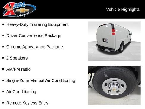 New 2025 Chevrolet Express 2500 w/ Driver Convenience Package image 3