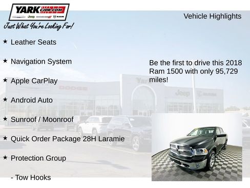 Certified 2018 RAM 1500 Laramie w/ Convenience Group AWD/4WD image 13