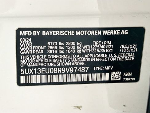 Used 2024 BMW X5 sDrive40i w/ Premium Package RWD image 34