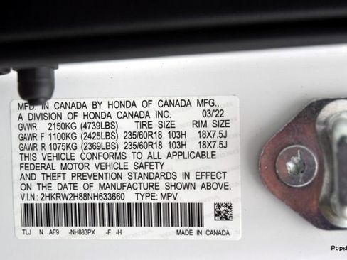 Used 2022 Honda CR-V EX-L image 23