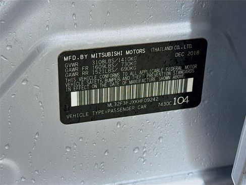 Used 2019 Mitsubishi Mirage G4 ES image 13