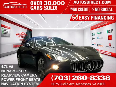 Used 2015 Maserati GranTurismo Convertible RWD image 1