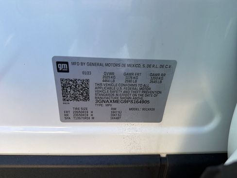 Used 2023 Chevrolet Equinox RS w/ RS Leather Package image 36