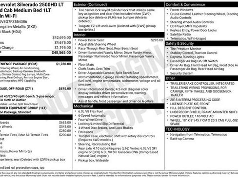 Used 2015 Chevrolet Silverado 2500 LT w/ LT Convenience Package image 39