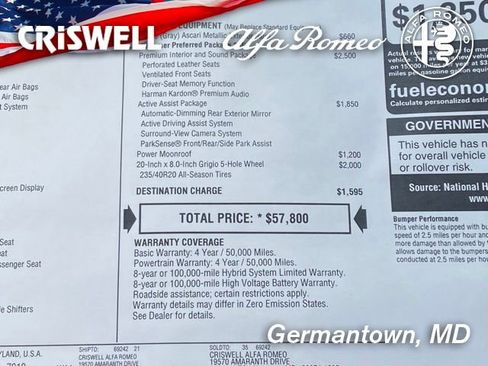 New 2024 Alfa Romeo Tonale Veloce image 52