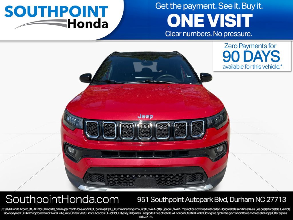 Used 2024 Jeep Compass Limited AWD/4WD image 2