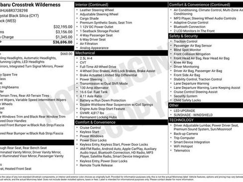 Used 2024 Subaru Crosstrek 2.5i Wilderness image 24