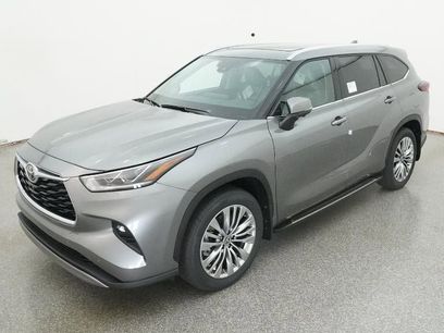 New 2026 Toyota Highlander Platinum