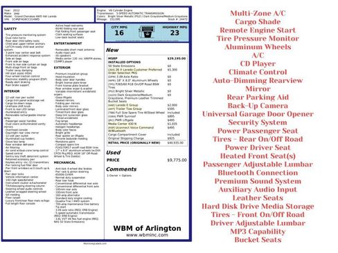 Used 2012 Jeep Grand Cherokee Laredo image 2