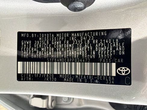 Used 2023 Toyota Corolla LE image 12