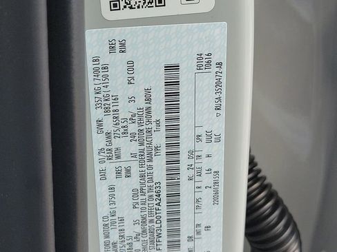 New 2026 Ford F150 XLT w/ FX4 Off-Road Package image 30