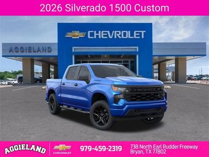 New 2026 Chevrolet Silverado 1500 Custom w/ Turbomax Blackout Package