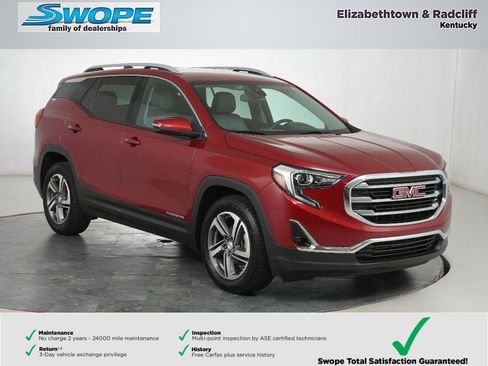 Used 2021 GMC Terrain SLT image 1