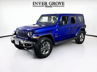 Used 2020 Jeep Wrangler Unlimited Sahara w/ Uconnect 4C Nav & Sound Group AWD/4WD video 1
