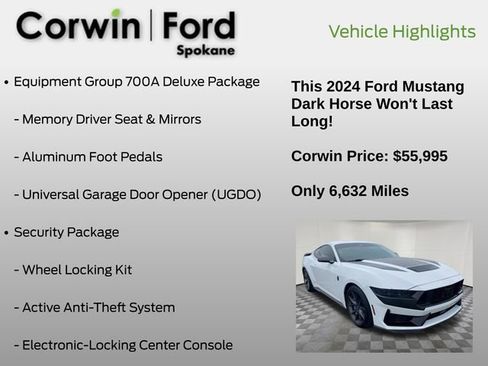 Certified 2024 Ford Mustang Dark Horse image 13