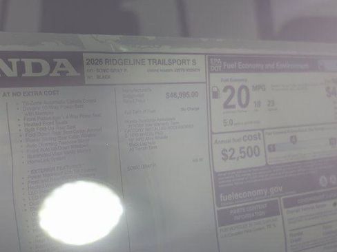New 2026 Honda Ridgeline TrailSport+ image 29