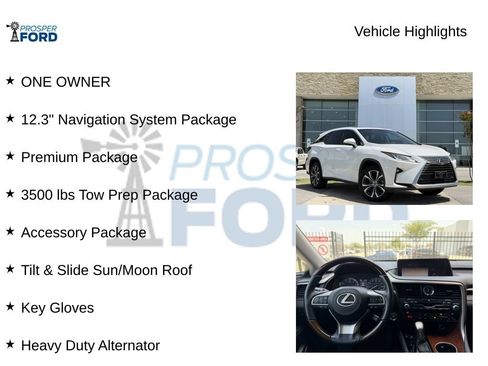 Used 2019 Lexus RX 350L FWD image 5