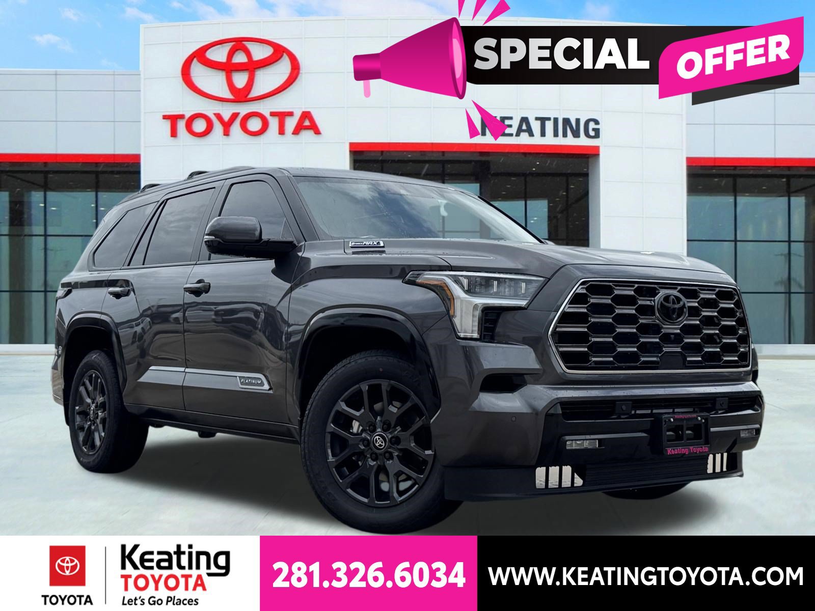 New 2026 Toyota Sequoia 4WD 360° Tour