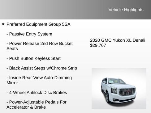 Used 2020 GMC Yukon XL Denali image 12