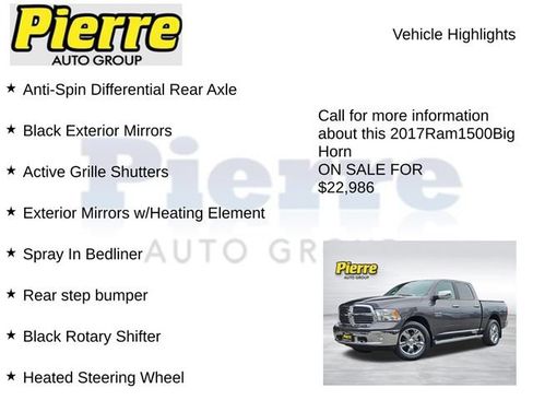 Used 2017 RAM 1500 Big Horn AWD/4WD image 22