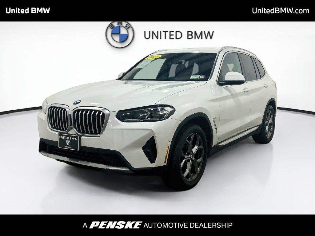Certified 2024 BMW X3 xDrive30i w/ Premium Package AWD/4WD image 1