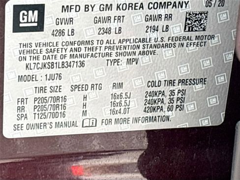 Used 2020 Chevrolet Trax LS image 30