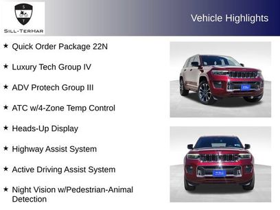 Used 2022 Jeep Grand Cherokee Overland w/ Adv Protech Group III