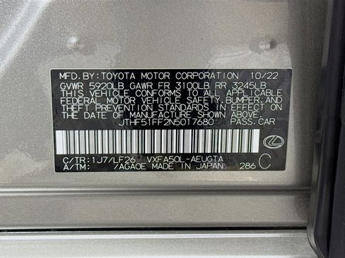 Used 2022 Lexus LS 500 F Sport image 45