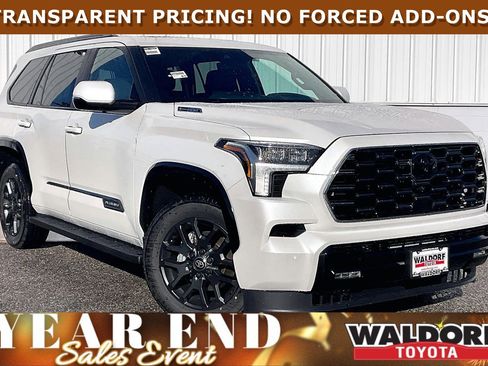 New 2026 Toyota Sequoia Platinum image 1