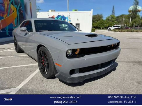 Used 2021 Dodge Challenger R/T Scat Pack w/ Shaker Package RWD image 1