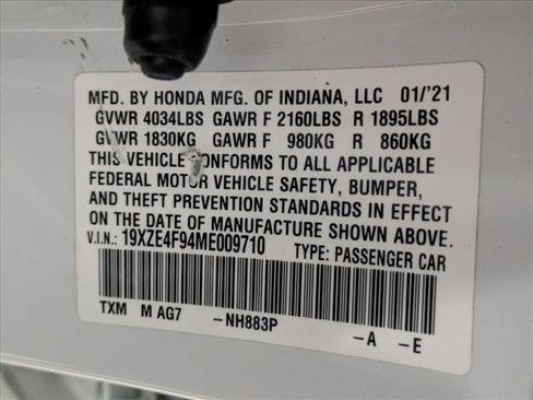 Used 2021 Honda Insight Touring image 25